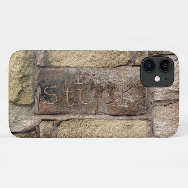 "I'm Stuck" another brick in the wall Case-Mate iPhone Case (Back (Horizontal))