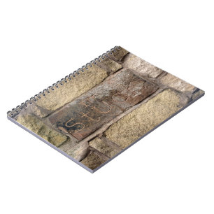 "I'm Stuck" another brick in the wall Notebook
