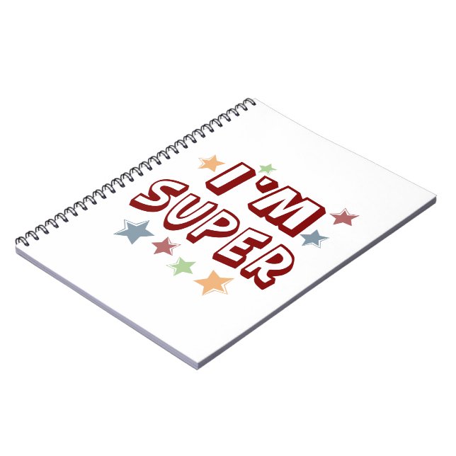 Im Super with Stars Notebook (Left Side)
