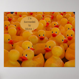 I'm Surrounded by Idiots Poster
