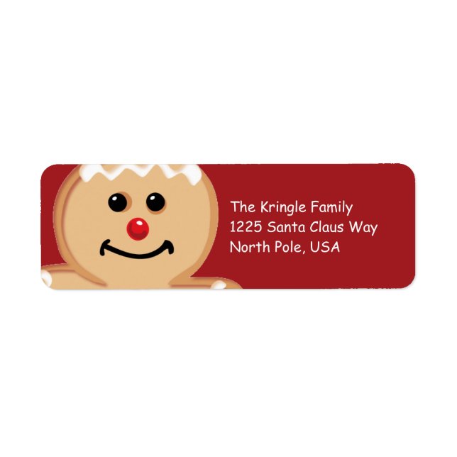 I'm Sweet Address Label (Front)