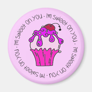 I'm Sweet on You Valentine Magnet