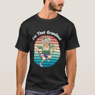 I'M T Grandma Motorcycle Fun T-Shirt