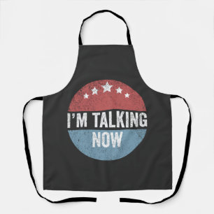 I'm Talking Now Trump Kamala President Debate  Apron