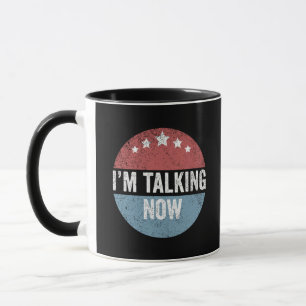 I'm Talking Now Trump Kamala President Debate Mug