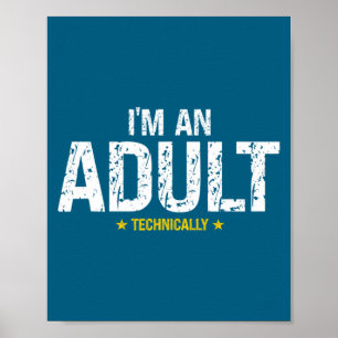 Im Technically 18th Birthday Desi Poster