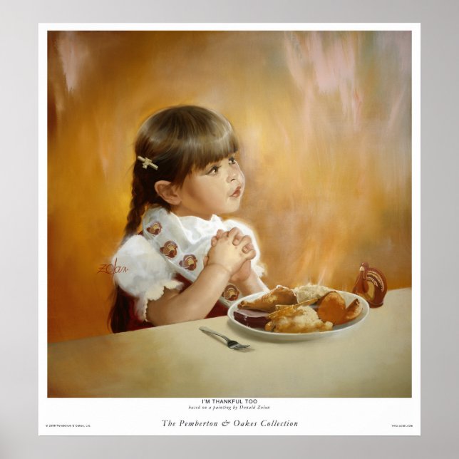 I'm Thankful Too Poster (Front)