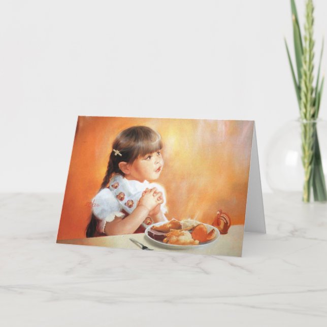 I'm Thankful Too Thank You Card (Front)