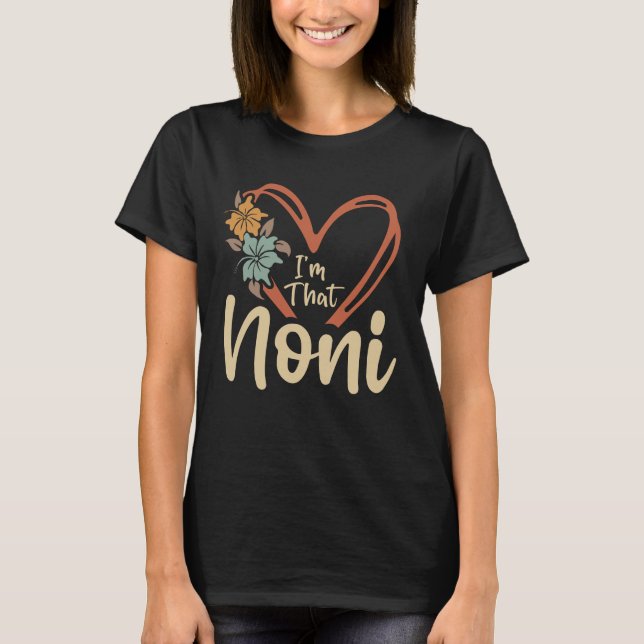 I'm That Noni Funny Grandma Christmas T-Shirt (Front)