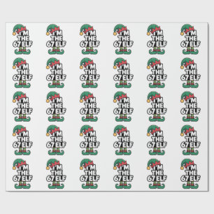 Im The 67 Elf Six Seven Elf Meme Christmas  Wrapping Paper