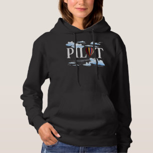 I'm The Aircraft Pilot Riding Hot Air Balloon Hoodie