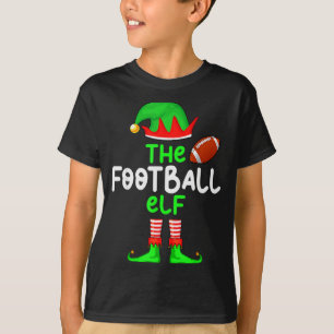 I'm The American Football Elf Christmas Matching P T-Shirt