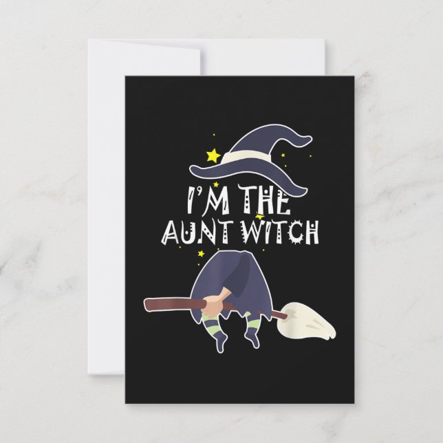 Im The Aunt Witch Halloween Costumes Gifts (Front)