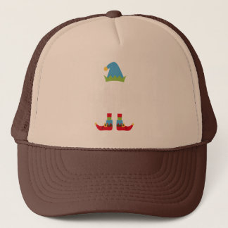 I'm The Beer Drinking Elf  Matching Christmas Trucker Hat