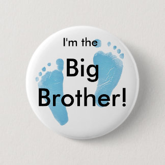 I'm the big brother 2 inch round button