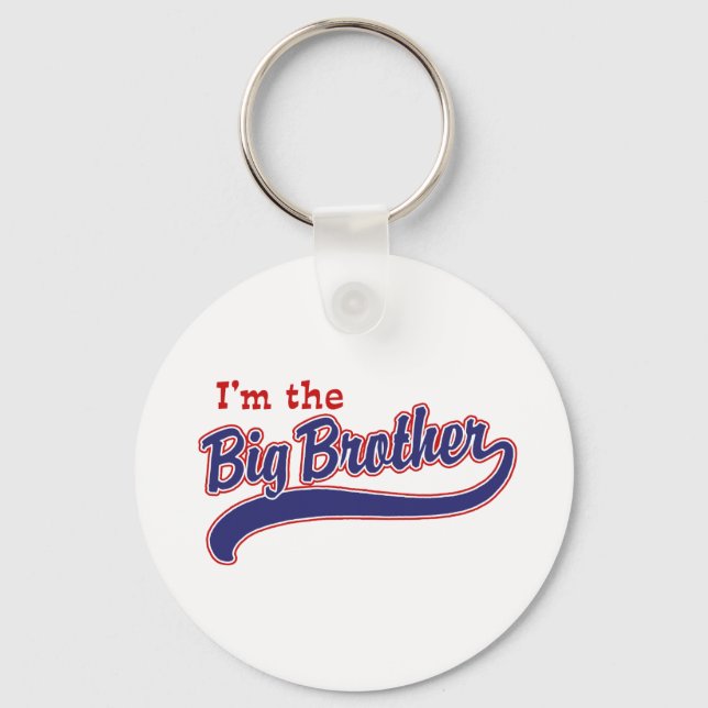 I'm the big brother keychain (Front)