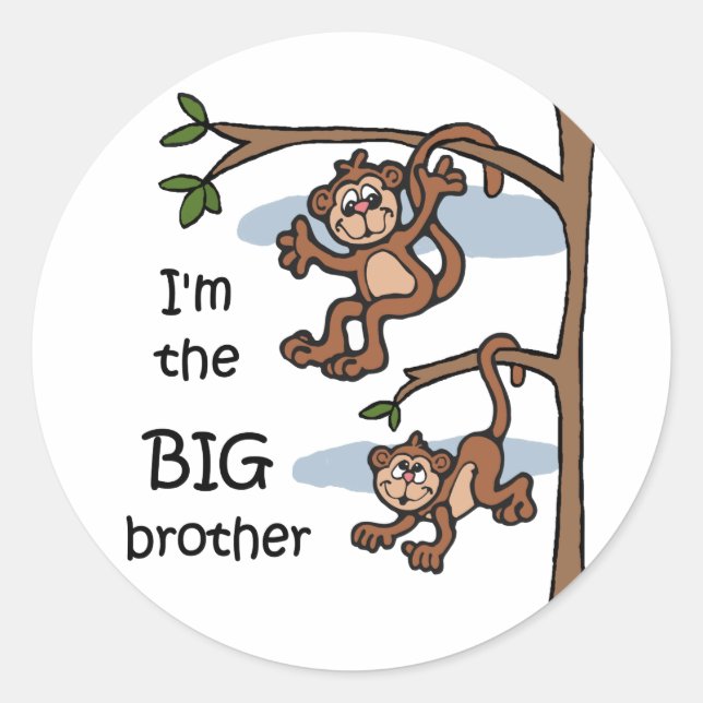 I'm the Big Brother stickers (Front)