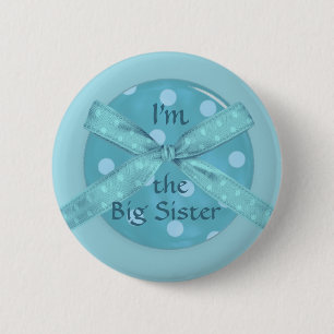 "I'm the Big Sister" 2 Inch Round Button