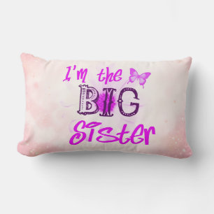 I'm the Big Sister Lumbar Pillow