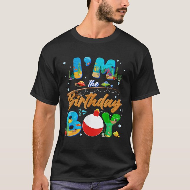 Im The Birthday Boy Ofishally One Family Matching  T-Shirt (Front)