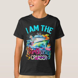 I'm The Birthday Cruiser Funny Cruise Birthday  T-Shirt