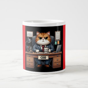 I'm The Boss - Funny Office Cat Mug