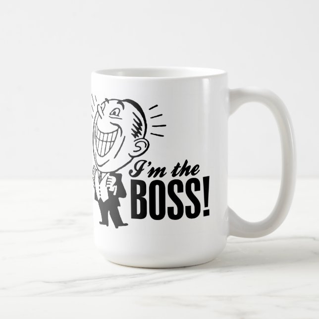 I'm The Boss! Mug (Right)