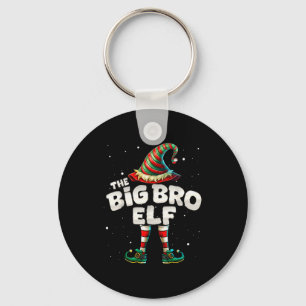 I'm The Brother Elf Family Matching Group Christma Keychain
