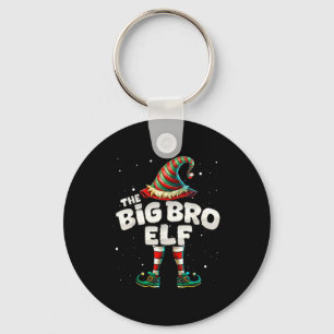 I'm The Brother Elf Family Matching Group Christma Keychain