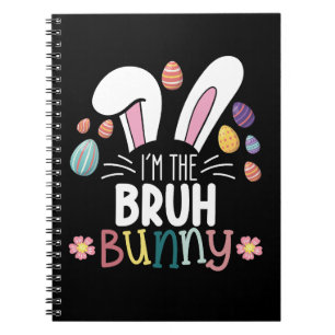 I'm The Bruh Bunny Easter Matching Notebook