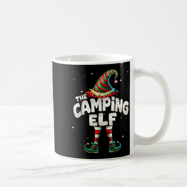 I'm The Camng Elf Family Matching Group Christmas  Coffee Mug (Right)