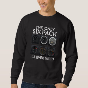 I'm The Captain Airplane Pilot Aviation Sweatshirt