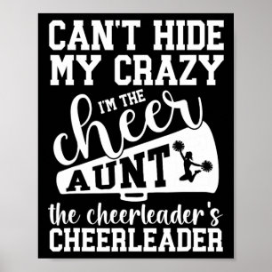 I'm The Cheer Aunt The Cheerleader's Cheerleader A Poster