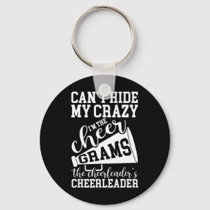 I'm The Cheer Grams Of A Cheerleader Grams Grandma Keychain