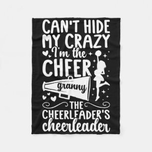 I'm The Cheer Granny Of A Cheerleader Granny Grand Fleece Blanket