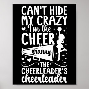 I'm The Cheer Granny Of A Cheerleader Granny Grand Poster