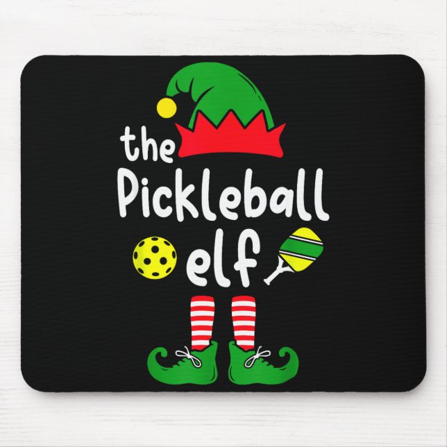 I'm The Ckle Ball Elf Christmas Family Matching Pa Mouse Pad (Front)