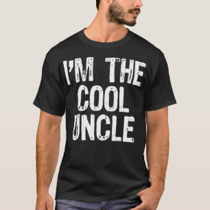 Im The Cool Uncle Gift Funny  Christmas  T-Shirt