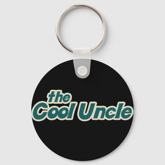 I'm the Cool Uncle Keychain (Front)