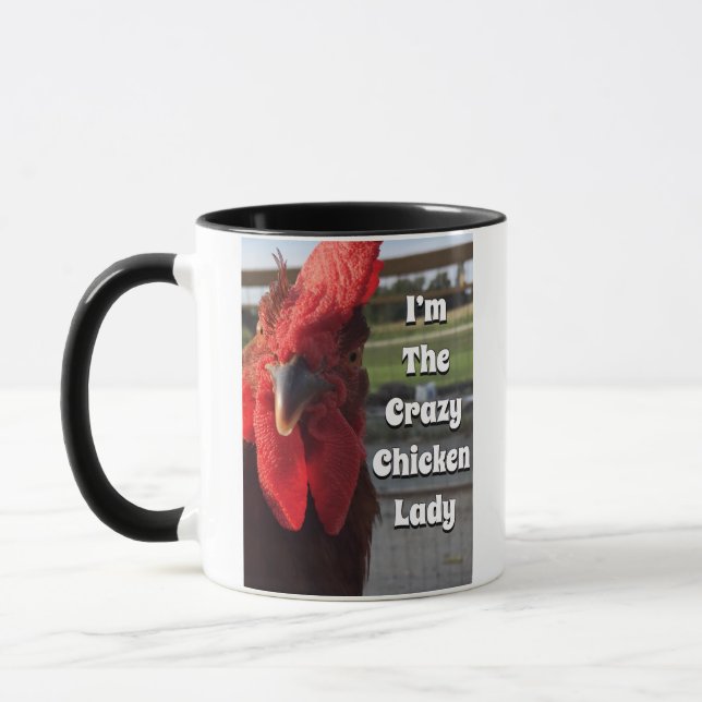 I'm The Crazy Chicken Lady Coffee Mug (Left)