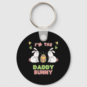 I'm The Daddy Bunny Matching Family Easter Party O Keychain