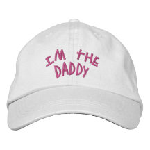 Im the Daddy Personalized Adjustable Hat