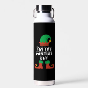 I'm the Dentist Elf Christmas design Gift for Water Bottle