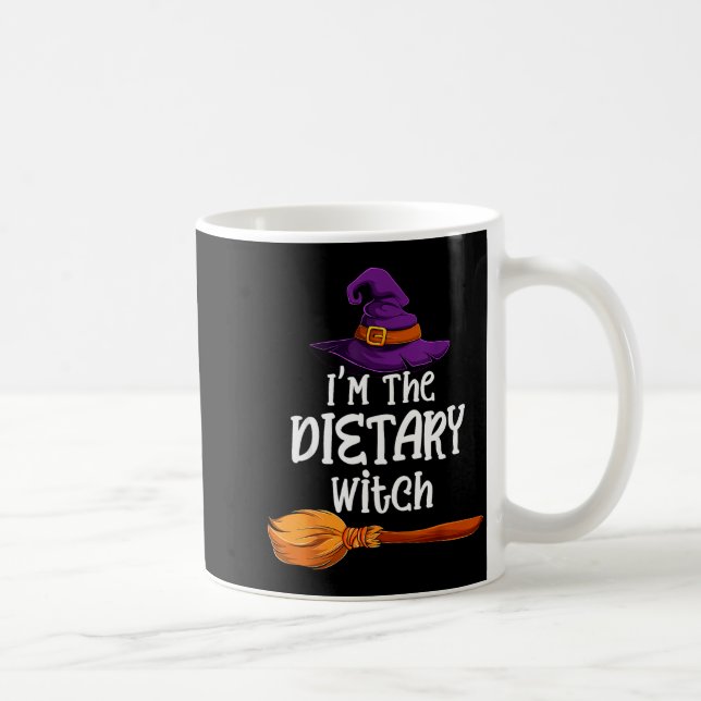I'm The Dietary Witch Halloween Matching Group Cos Coffee Mug (Right)