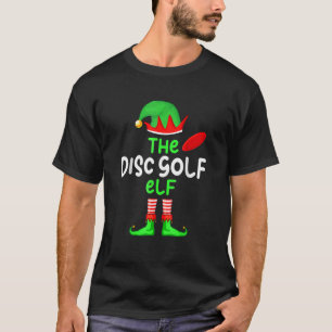 I'm The Disc Golf Elf Christmas Family Matching Pa T-Shirt