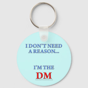 I'm the DM Keychain