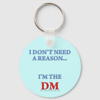 I'm the DM Keychain