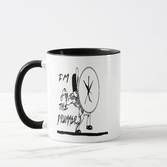 I'm the Drummer Coffee/tea Mug (Left)