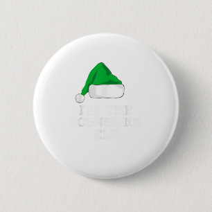 I'm The Economics Elf Funny Family Gift 2 Inch Round Button