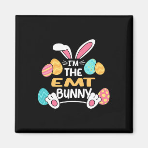 Im The Emt Bunny Paramedic Easter  Magnet